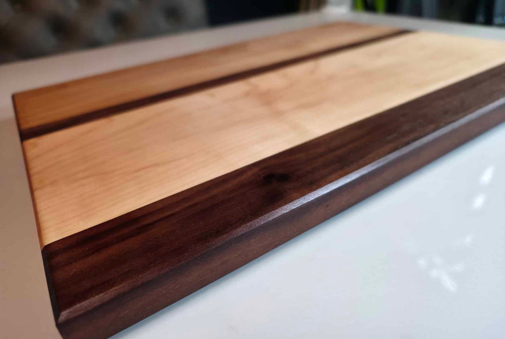 Maple, Sugar Maple & Walnut Serving Board