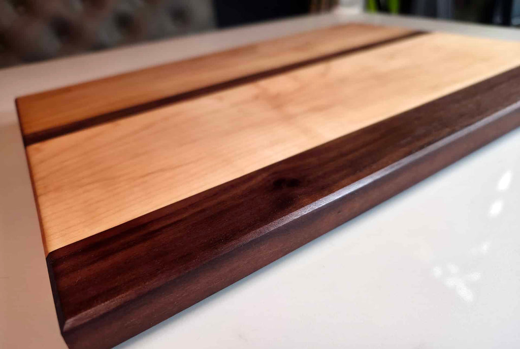 Maple, Sugar Maple & Walnut Serving Board