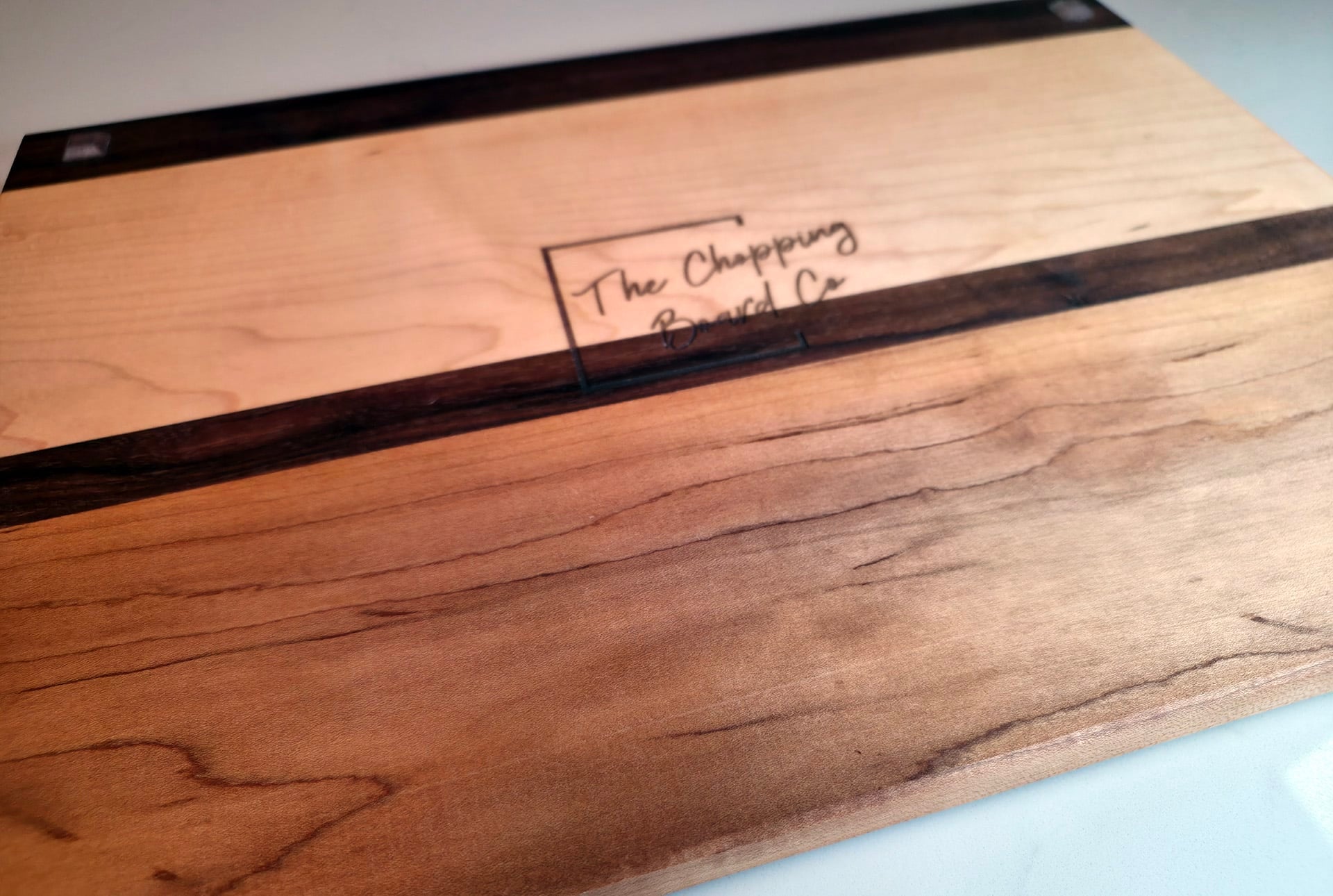 Maple, Sugar Maple & Walnut Serving Board