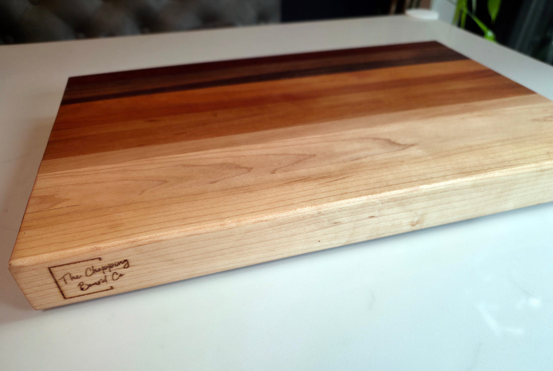 Maple, Cherry & Walnut Hardwood Chopping Board