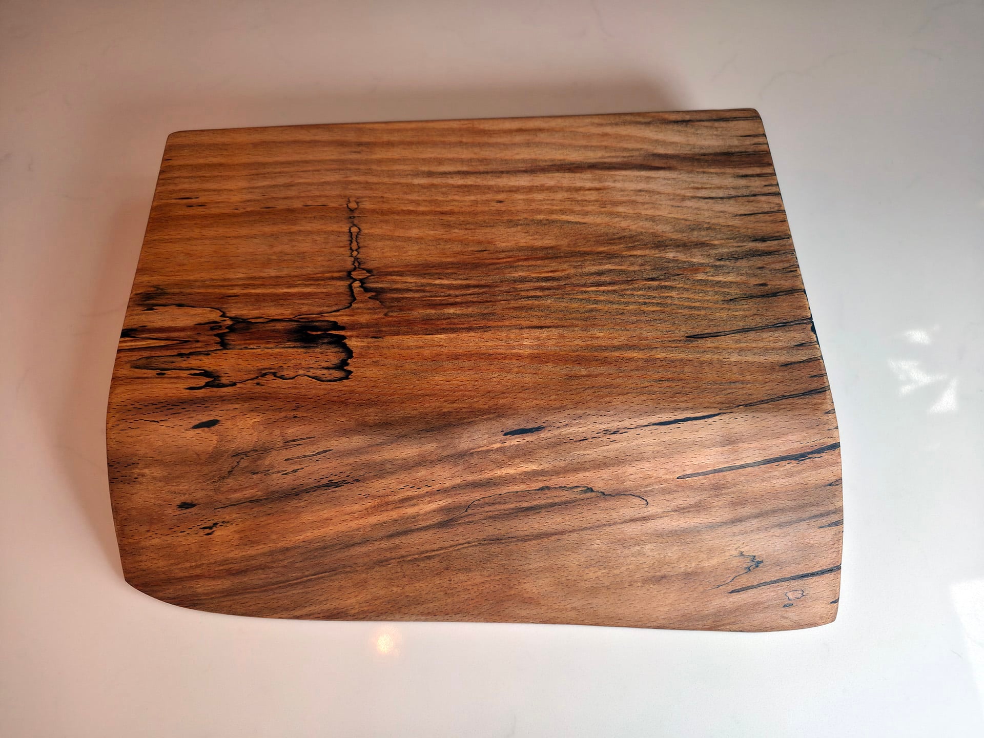 Solid Spalted Beech Serving Board