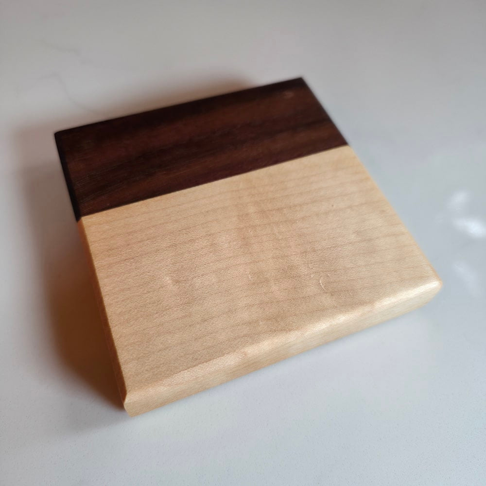 Mixed Hardwood Coaster Pack – Set of 4