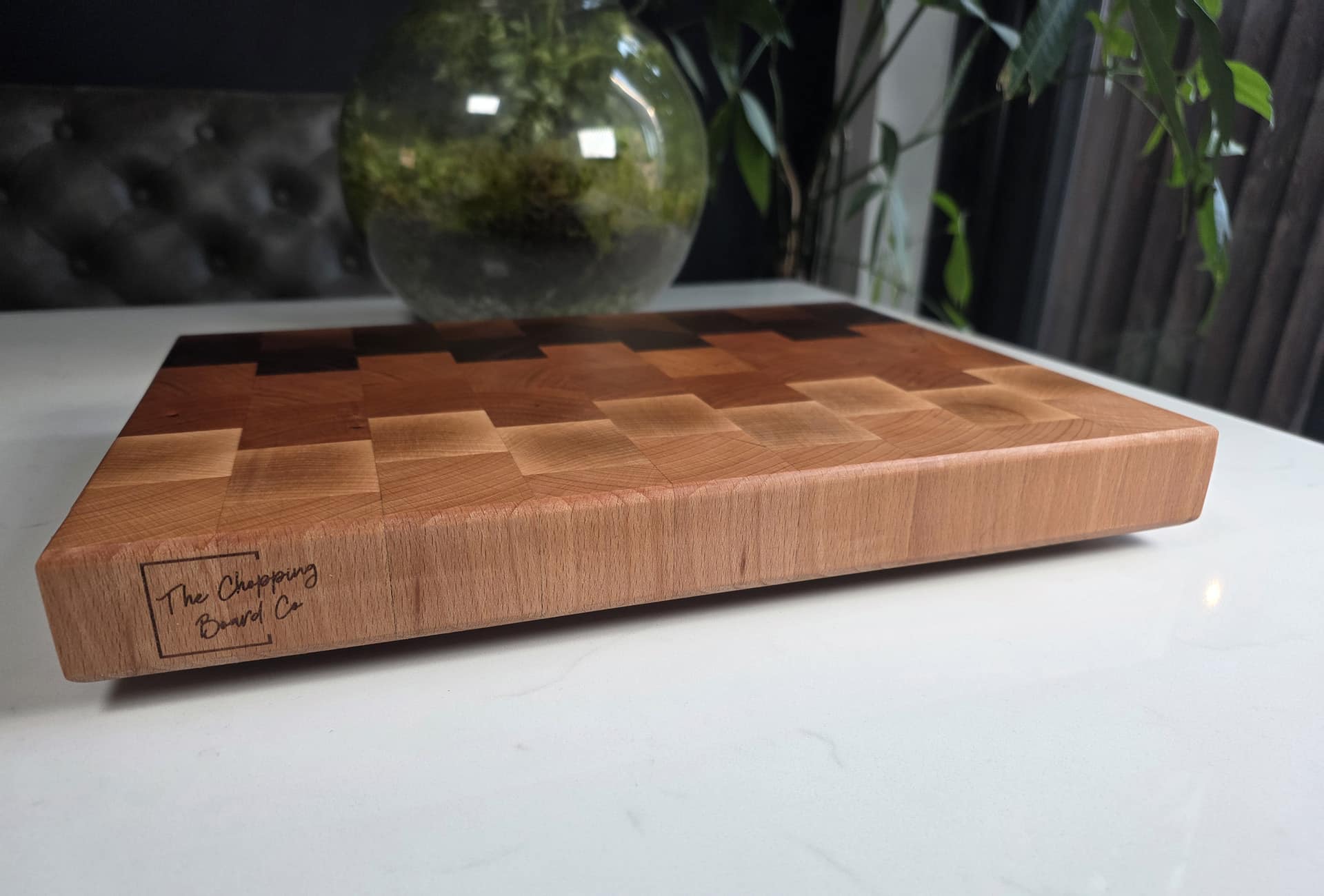 Ombre Walnut, Cherry, Beech & Maple Butcher’s Block