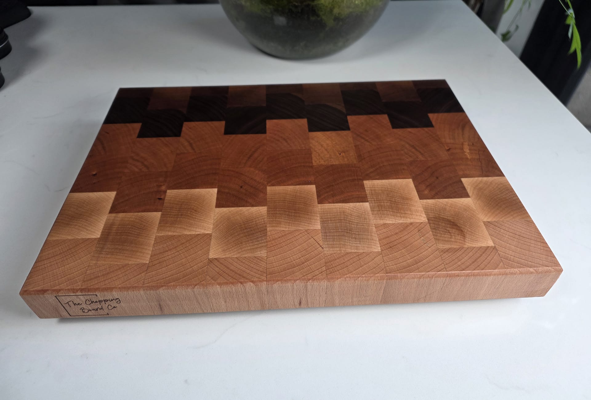 Ombre Walnut, Cherry, Beech & Maple Butcher’s Block