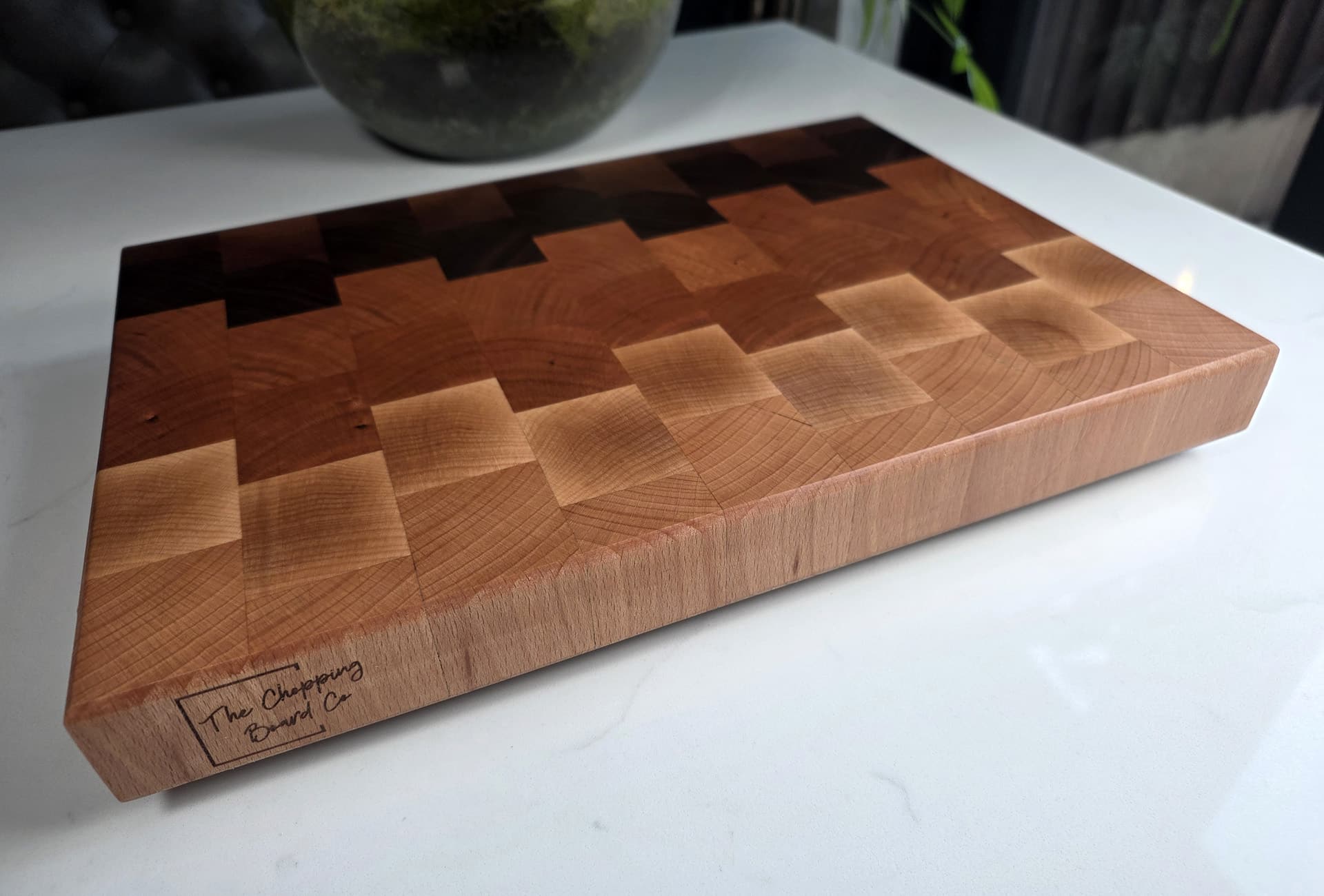 Ombre Walnut, Cherry, Beech & Maple Butcher’s Block