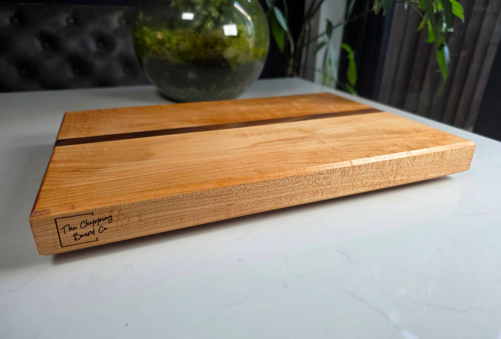 Sugar Maple and Walnut Chopping Board