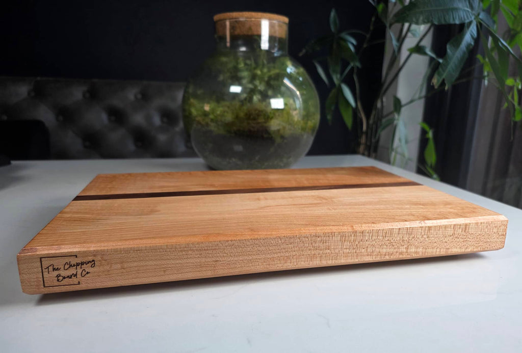 Sugar Maple and Walnut Chopping Board