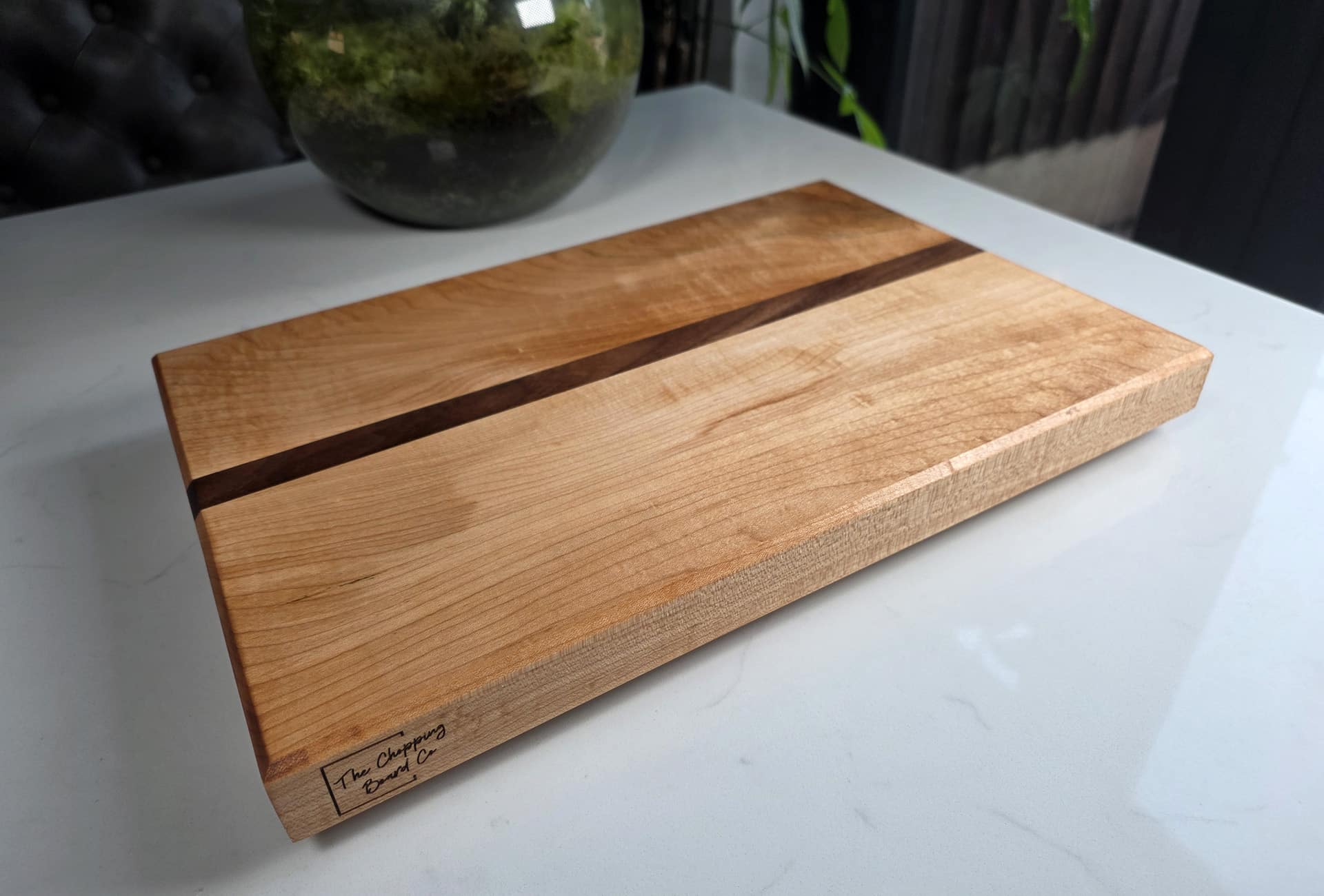 Sugar Maple and Walnut Chopping Board