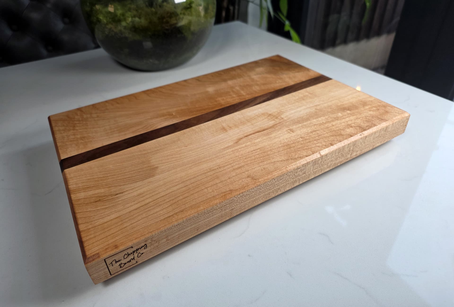 Sugar Maple and Walnut Chopping Board