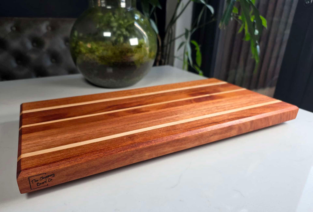 Mahogany & Maple Serving Board