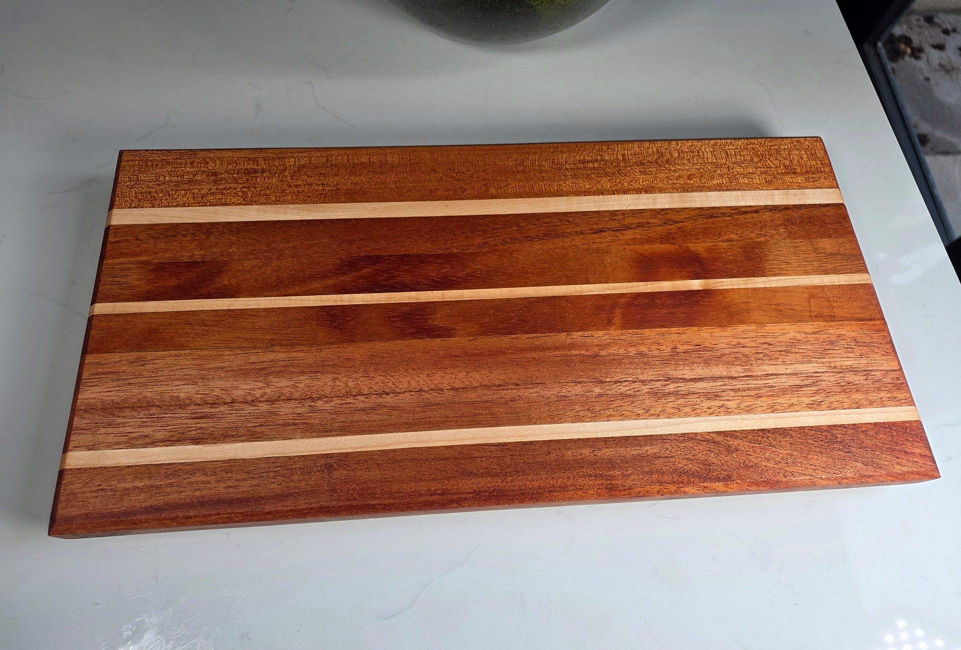 Mahogany & Maple Serving Board