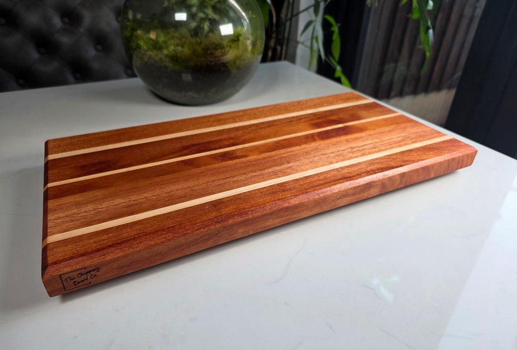 Mahogany & Maple Serving Board