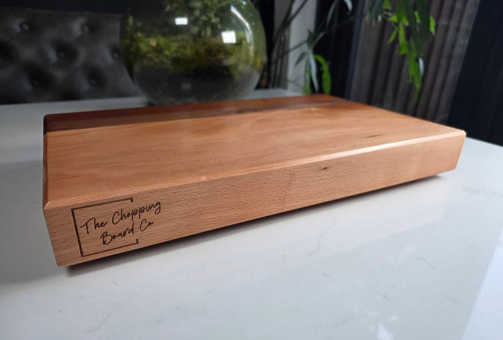 Beech, Walnut & Sapele Chopping Board