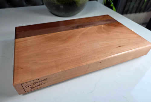 Beech, Walnut & Sapele Chopping Board