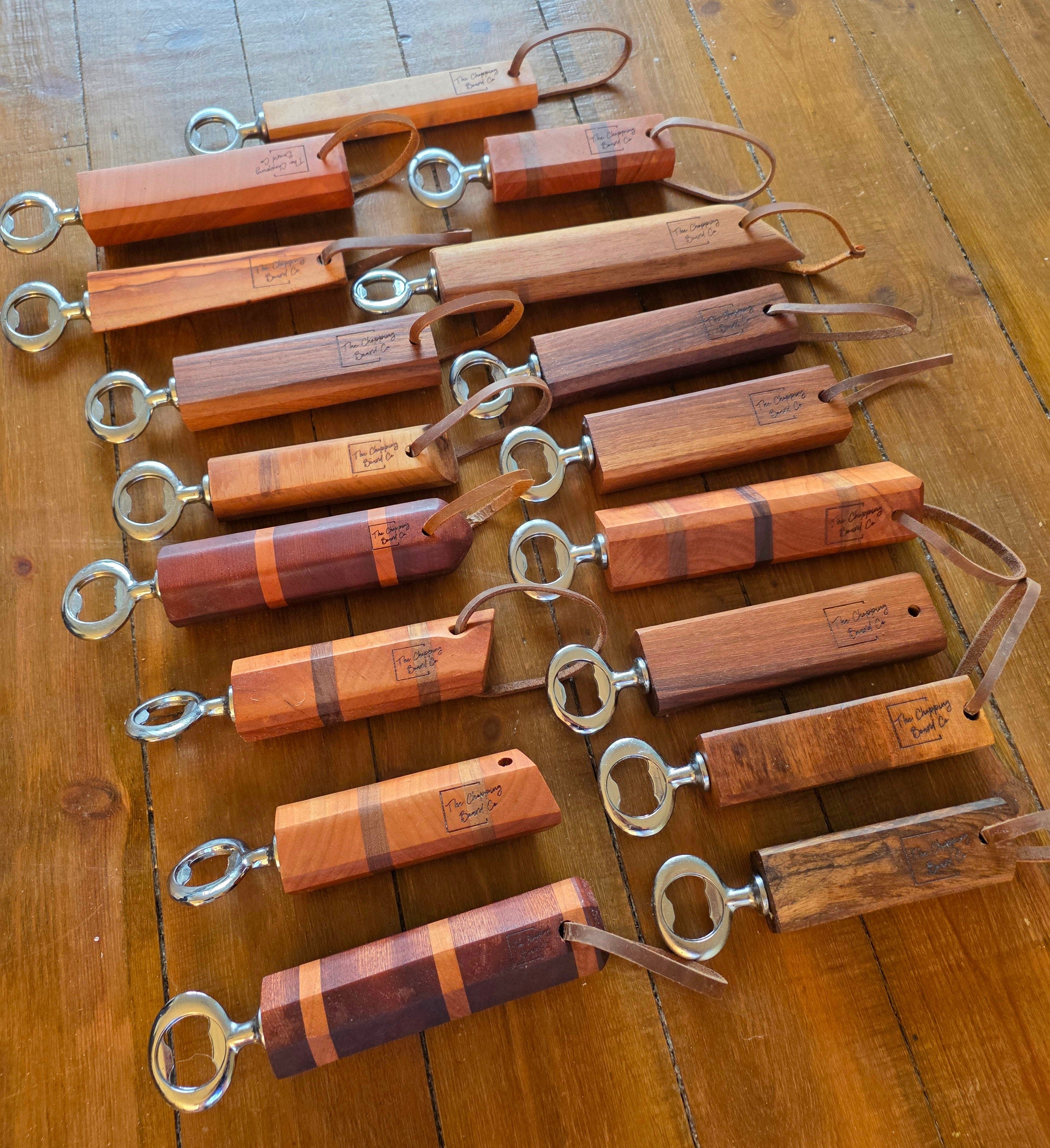 Handmade Hardwood Bottle Openers