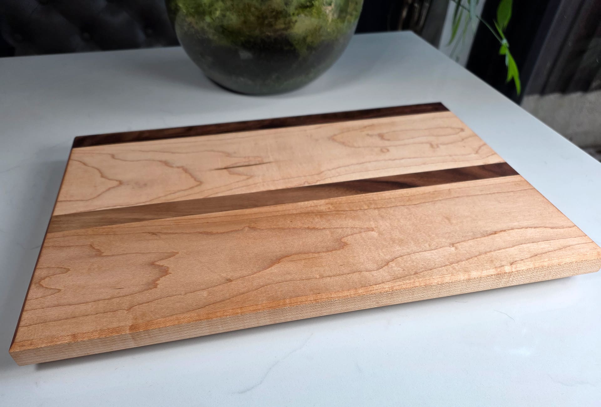 Maple and Walnut Serving Board