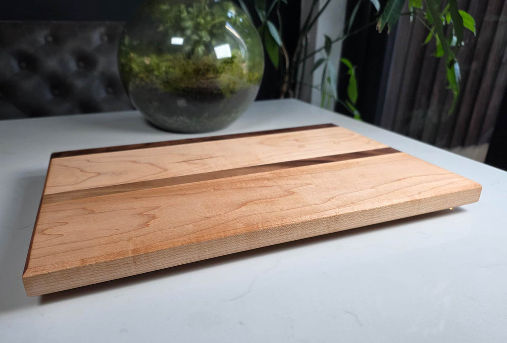 Maple and Walnut Serving Board